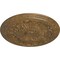 Ekena Millwork Damon Ceiling Medallion (Fits Canopies up to 3 3/8"), Hand-Painted Rubbed Bronze, 20"OD x 1 1/2"P CM20DARZS - alternate 2